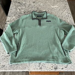 Vineyard Vines Men’s Quilted Shep Shirt - Seafoam Green - XXL